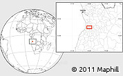 Blank Location Map of Singualele