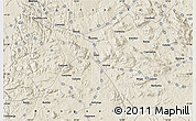 Shaded Relief Map of Singualele