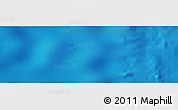 Physical Panoramic Map of the area around 11° 51' 9" S, 150° 22' 30" W
