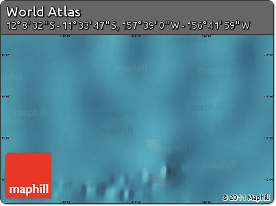 Satellite Map of the Area around 11° 51' 9" S, 157° 10' 30" W