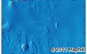 Shaded Relief Map of the area around 11° 51' 9" S, 158° 1' 30" W