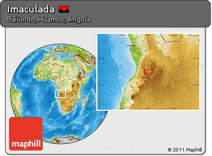 Physical Location Map of Imaculada