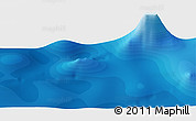 Political Panoramic Map of the area around 11° 51' 9" S, 165° 40' 30" W