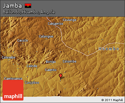 Physical 3D Map of Jamba