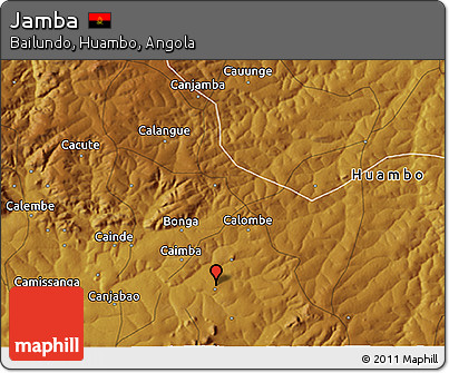 Physical 3D Map of Jamba
