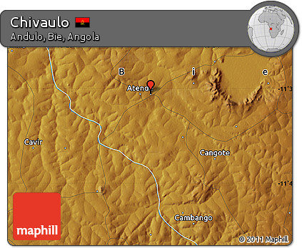 Physical Map of Chivaulo