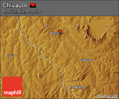 Physical Map of Chivaulo