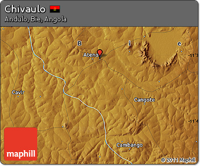 Physical Map of Chivaulo