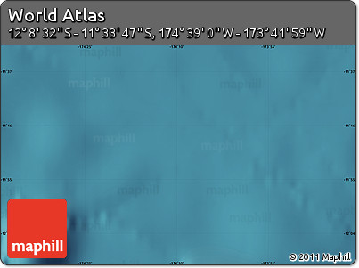 Satellite Map of the Area around 11° 51' 9" S, 174° 10' 30" W
