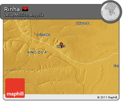 Physical 3D Map of Rinha