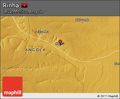 Physical 3D Map of Rinha