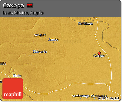 Physical 3D Map of Caxopa