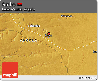 Physical 3D Map of Rinha
