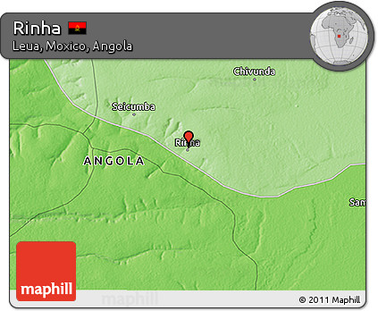 Political 3D Map of Rinha