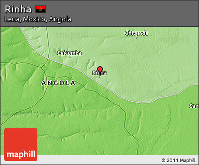 Political 3D Map of Rinha