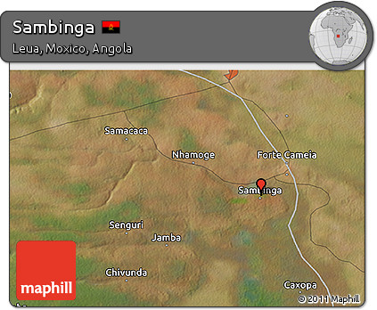 Satellite 3D Map of Sambinga