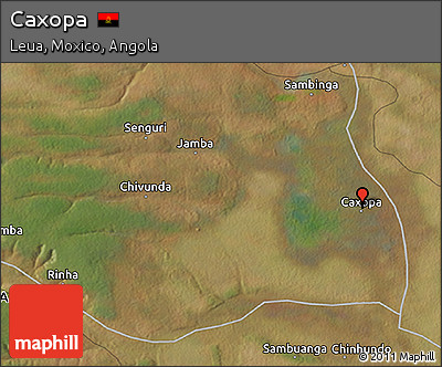 Satellite 3D Map of Caxopa