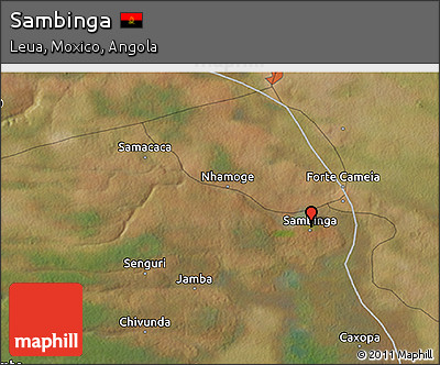 Satellite 3D Map of Sambinga