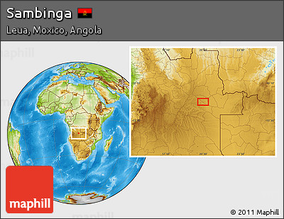 Physical Location Map of Sambinga