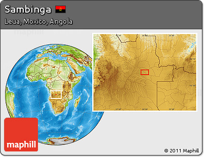 Physical Location Map of Sambinga