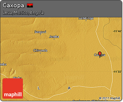 Physical Map of Caxopa
