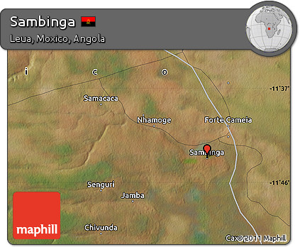 Satellite Map of Sambinga