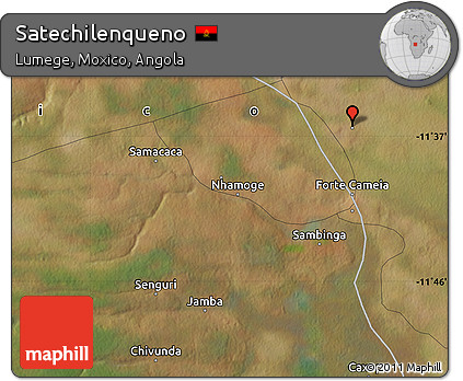 Satellite Map of Satechilenqueno