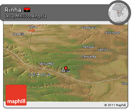 Satellite Panoramic Map of Rinha