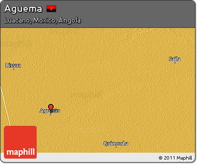 Physical 3D Map of Aguema