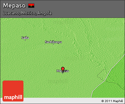 Political 3D Map of Mepaso
