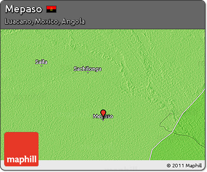 Political 3D Map of Mepaso