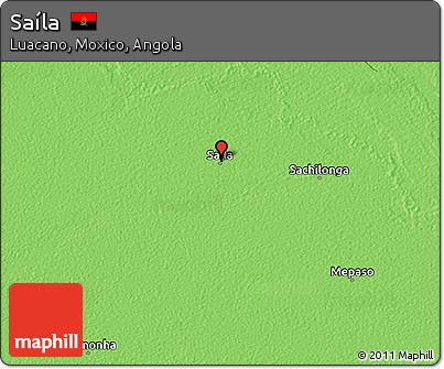 Political 3D Map of Saíla