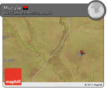 Satellite 3D Map of Mucula