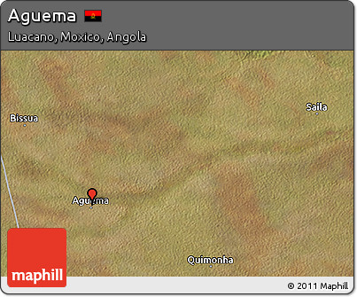 Satellite 3D Map of Aguema