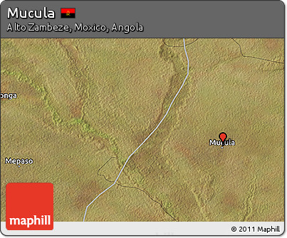 Satellite 3D Map of Mucula