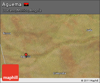 Satellite 3D Map of Aguema