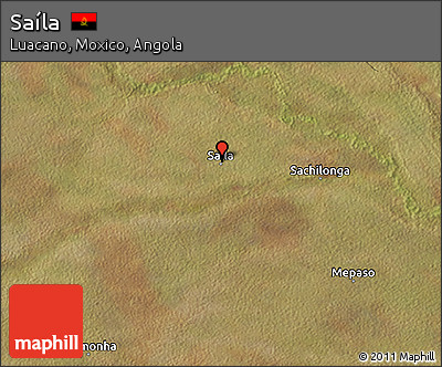 Satellite 3D Map of Saíla