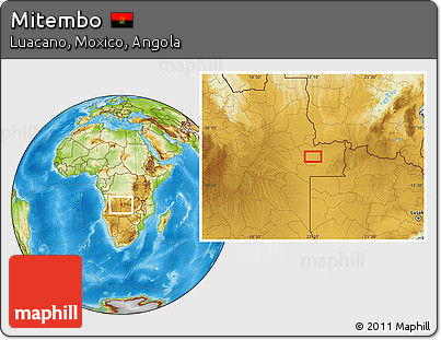 Physical Location Map of Mitembo