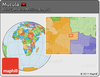 Political Location Map of Mucula