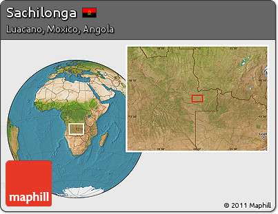 Satellite Location Map of Sachilonga