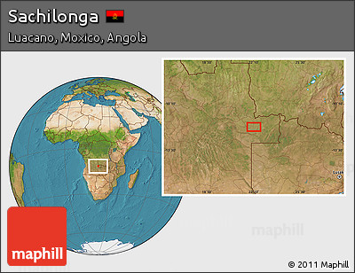 Satellite Location Map of Sachilonga