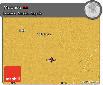 Physical Map of Mepaso