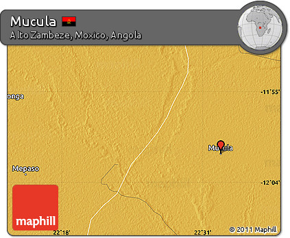 Physical Map of Mucula
