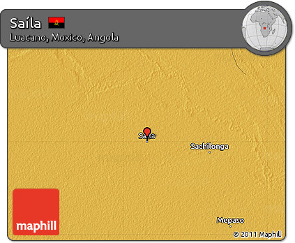 Physical Map of Saíla