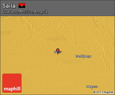 Physical Map of Saíla
