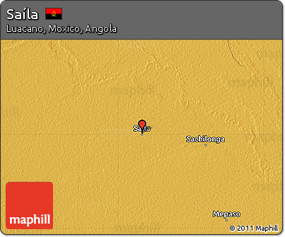 Physical Map of Saíla