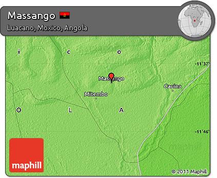 Political Map of Massango