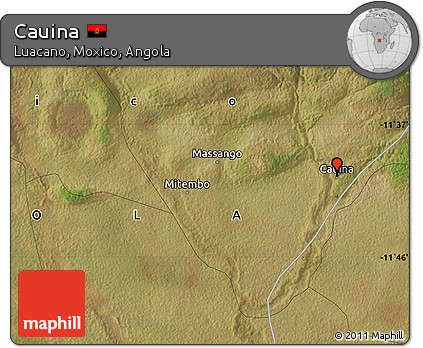 Satellite Map of Cauina