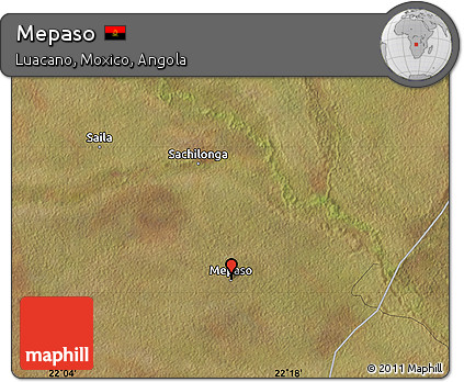 Satellite Map of Mepaso