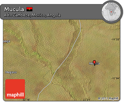 Satellite Map of Mucula